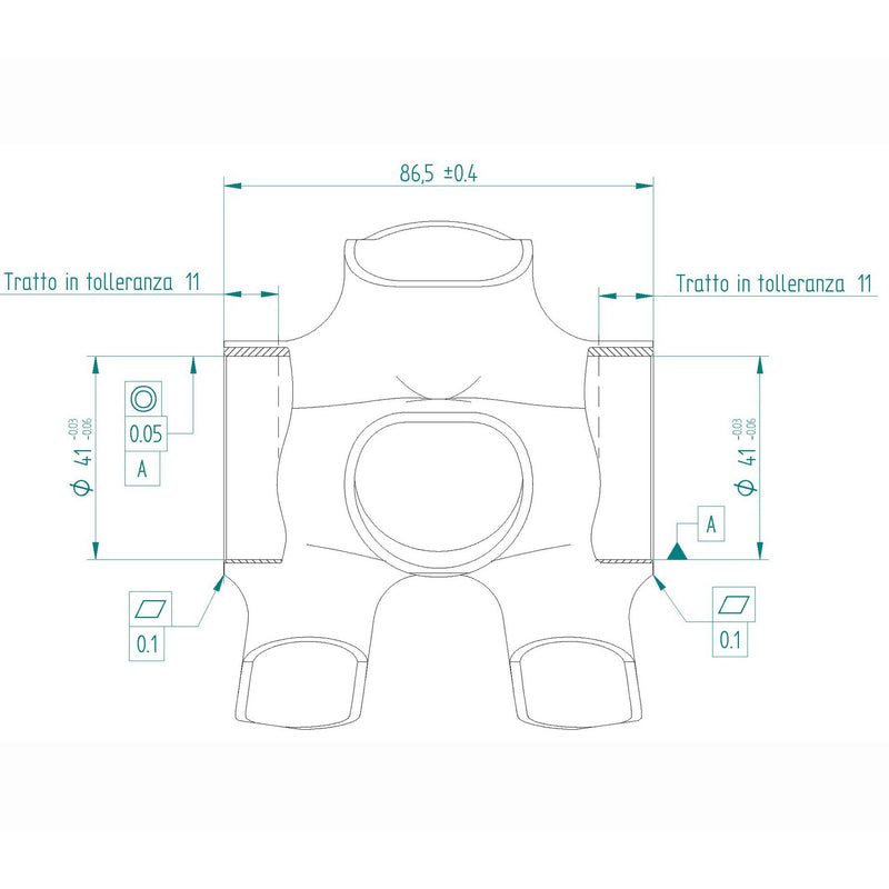 Load image into Gallery viewer, Miche bracketas press-fit 86.5 x 41mm evo max