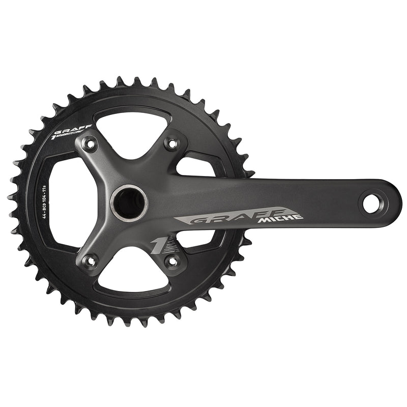Afbeelding laden in galerijviewer, Miche crankset graff one 172,5 44t 11v