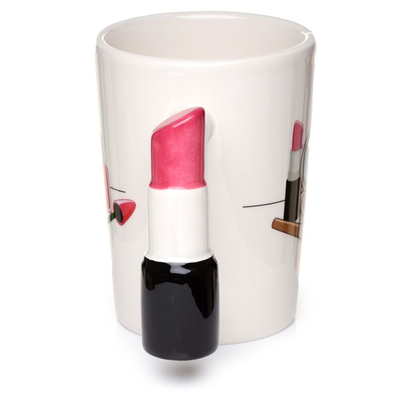 ギャラリービューアに画像をロードする, Lippenstift - gevormd handvat keramiek mok