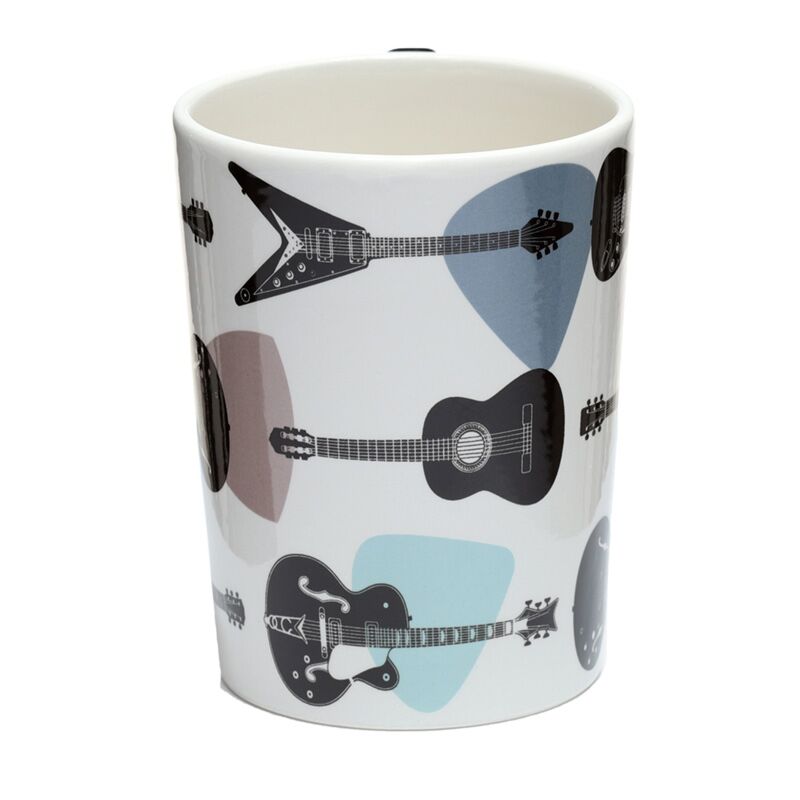 Load image into Gallery viewer, Headstock gitaar - gevormd handvat keramiek mok