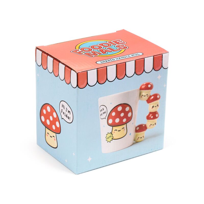 ギャラリービューアに画像をロードする, Schattige paddestoel gevormd handvat mok