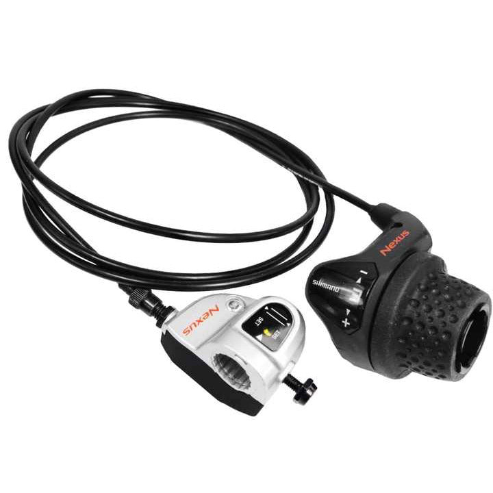 Laden Sie das Bild in Galerie -Viewer, Shimano revoshifter nexus 3v asl3s41e185ls 1850mm zwart oem