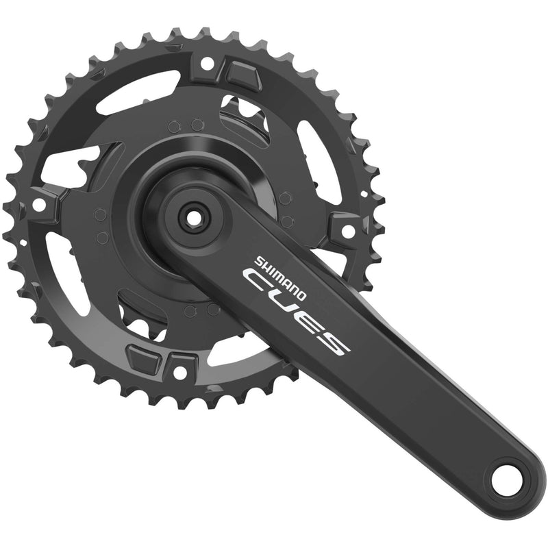 Laden Sie das Bild in Galerie -Viewer, Shimano crankset cues 9 10 11v 170mm 26 40t zwart oem