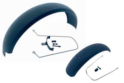 Load image into Gallery viewer, Mirage spatbord set 20 fatbike incl. bevestiging - zwart