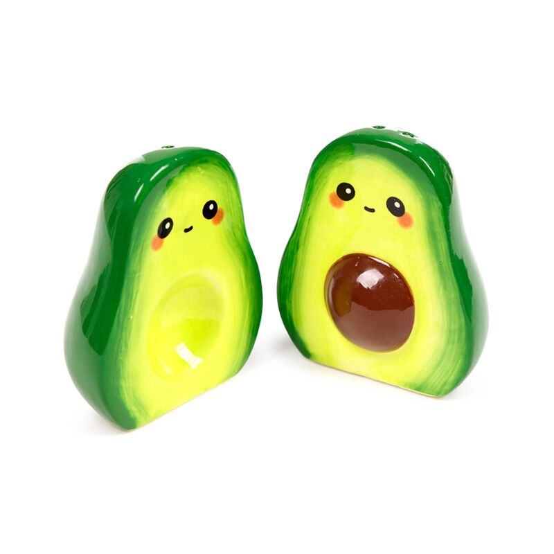 Load image into Gallery viewer, Pedro de avocado foodiemals peper- en zoutstel