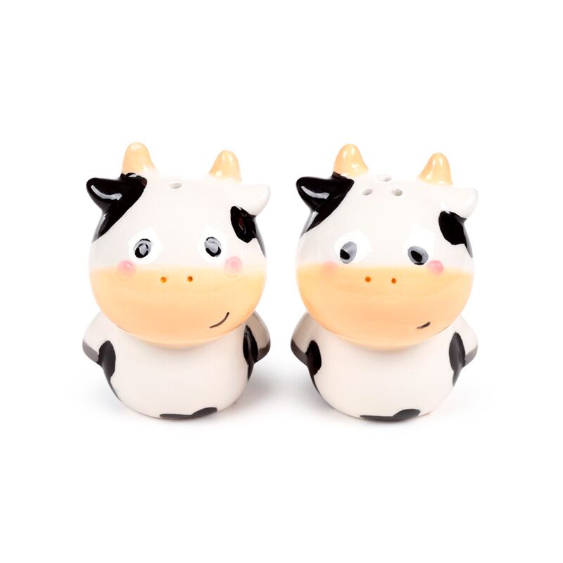 ギャラリービューアに画像をロードする, Zwart wit koe peper- en zoutstel