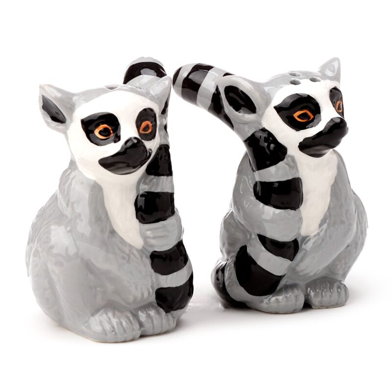 Chargez l'image dans la visionneuse de la galerie, Lemur keramiek peper- en zoutstel