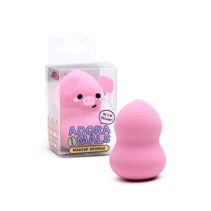 ギャラリービューアに画像をロードする, Adoramals oliver het varken make up blender spons