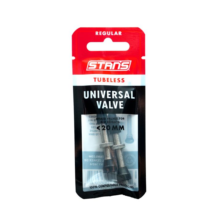Afbeelding laden in galerijviewer, Stans stan's tubeless universal valves - regular - brass