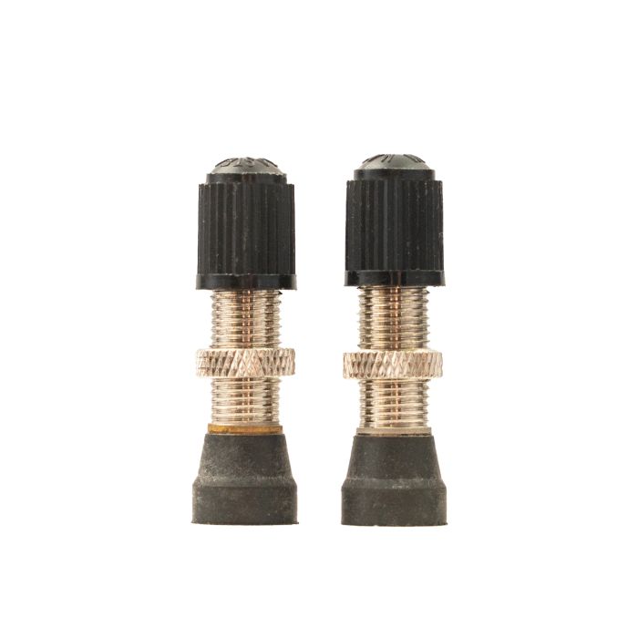 Afbeelding laden in galerijviewer, Stans stan's valve stem (pair) - universal, schrader, 10mm base - 32mm