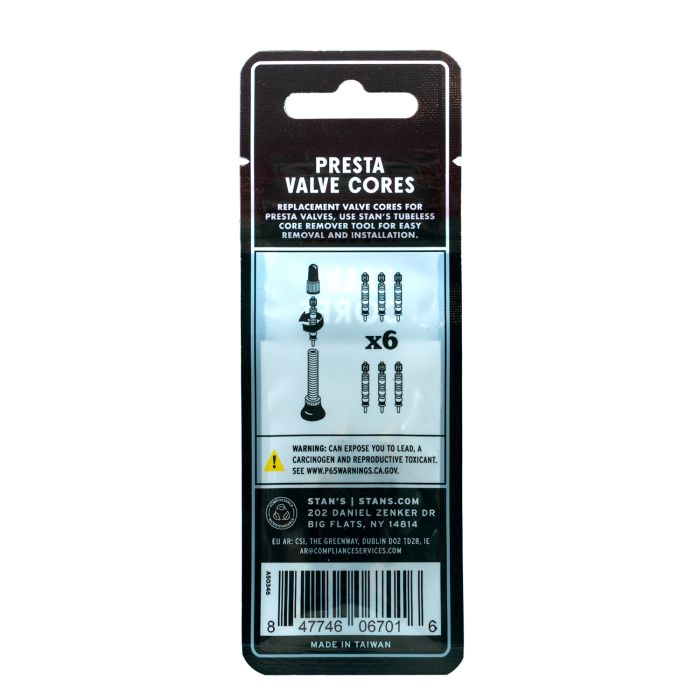 Chargez l'image dans la visionneuse de la galerie, Stan's tubless universal valve cores (6pcs)