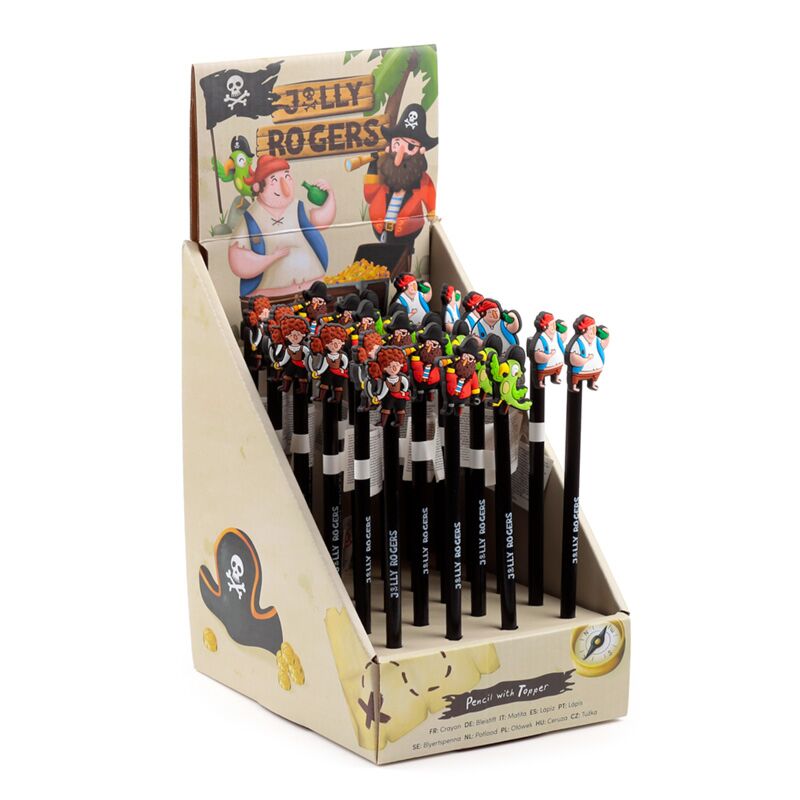Chargez l'image dans la visionneuse de la galerie, Jolly rogers piraatn - pvc top potlood