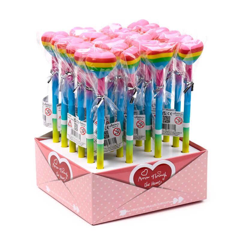 Laden Sie das Bild in Galerie -Viewer, Regenboog hart - gum potlood