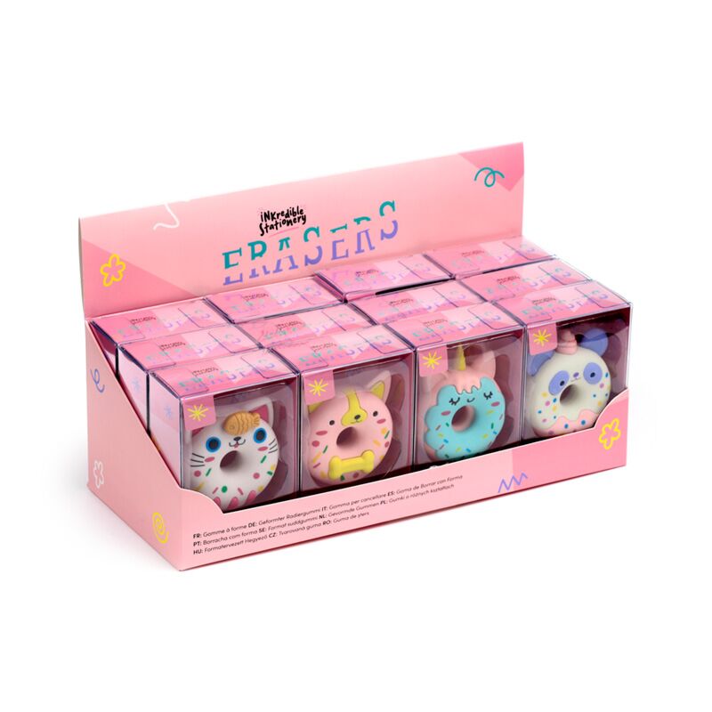 Cargue la imagen en el visor de la galería, Unicorn donut gum in doosje