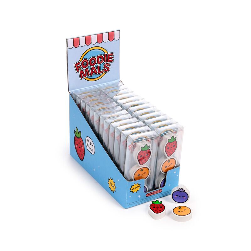 Laden Sie das Bild in Galerie -Viewer, Set van 3 foodiemals fruit gummen