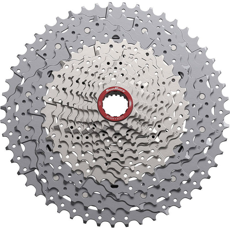 Load image into Gallery viewer, Sunrace cassette csmz933 12v 10-51t microspline zilv r