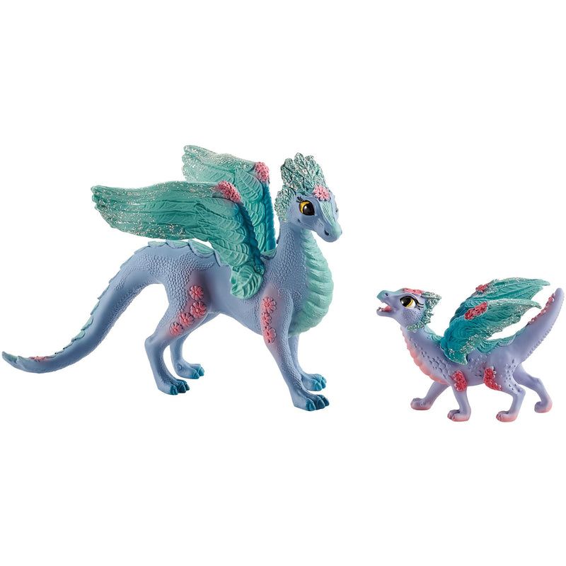Load image into Gallery viewer, Schleich Bayala Bloemendrakenmama en baby