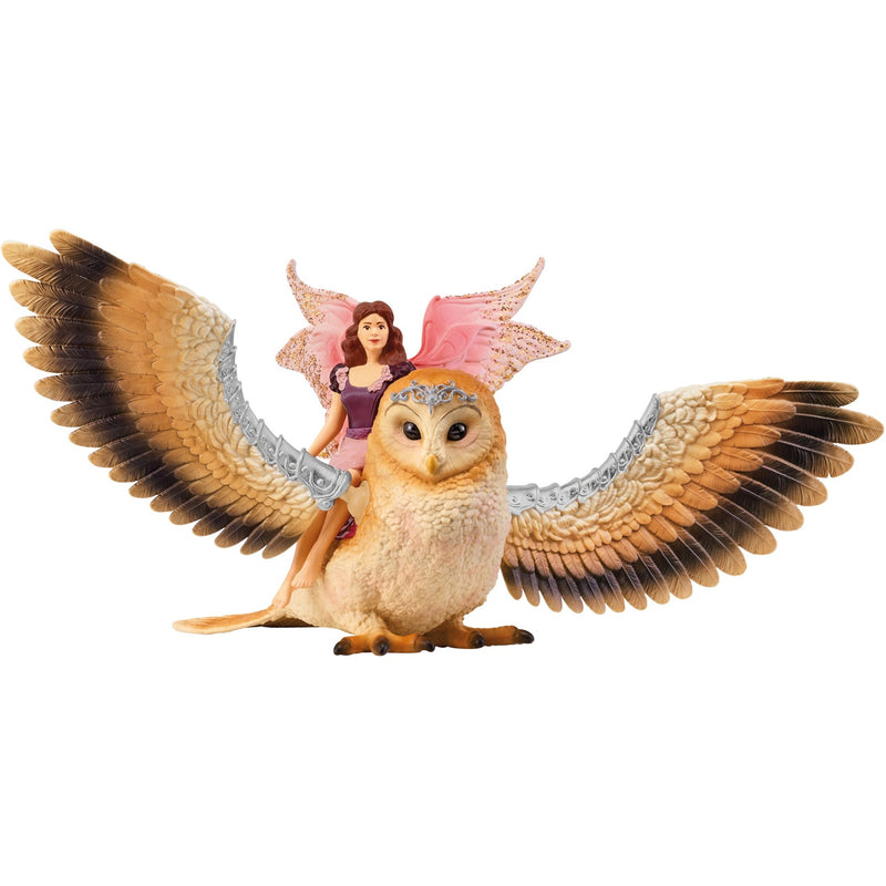 Load image into Gallery viewer, Schleich Bayala Elf op Glitteruil V2