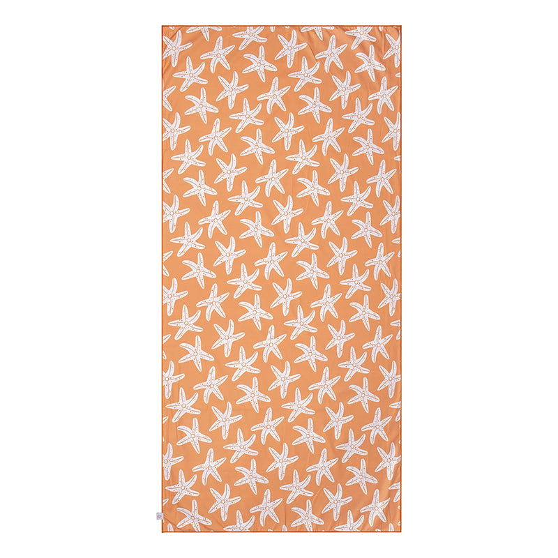 Cargue la imagen en el visor de la galería, Seastar | oranje microvezel handdoek 180 x 90 cm
