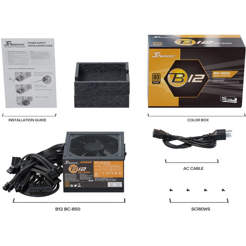 Load image into Gallery viewer, Seasonic B12 BC-850