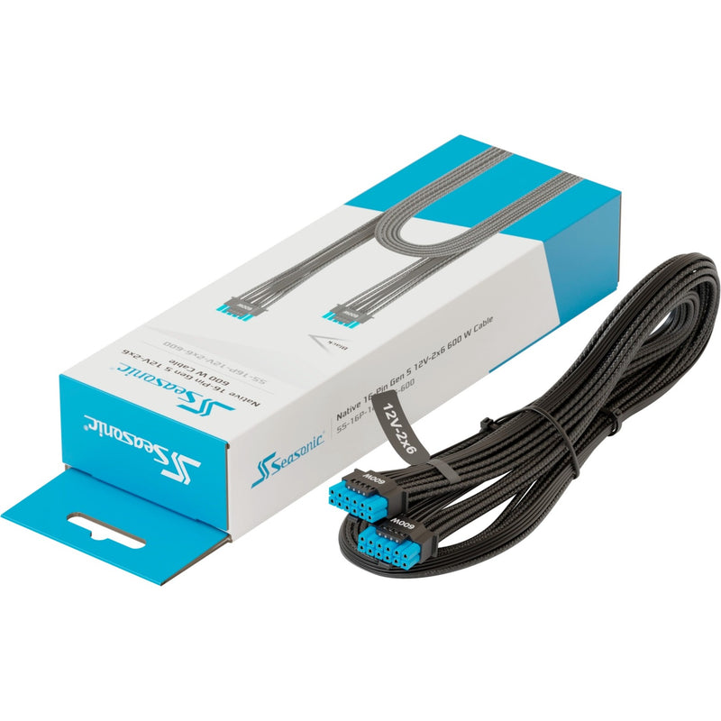 Load image into Gallery viewer, Seasonic kabel gen 5 ss-16p 12v-2x6-600