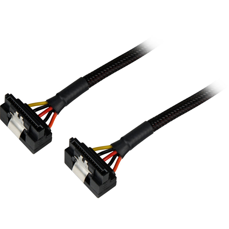 Load image into Gallery viewer, Sharkoon Sata YStroomadapter 90 graden, 0,20m