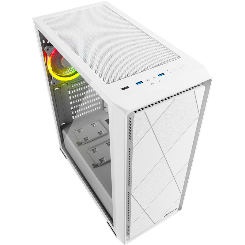 Load image into Gallery viewer, Sharkoon VS8 RGB White