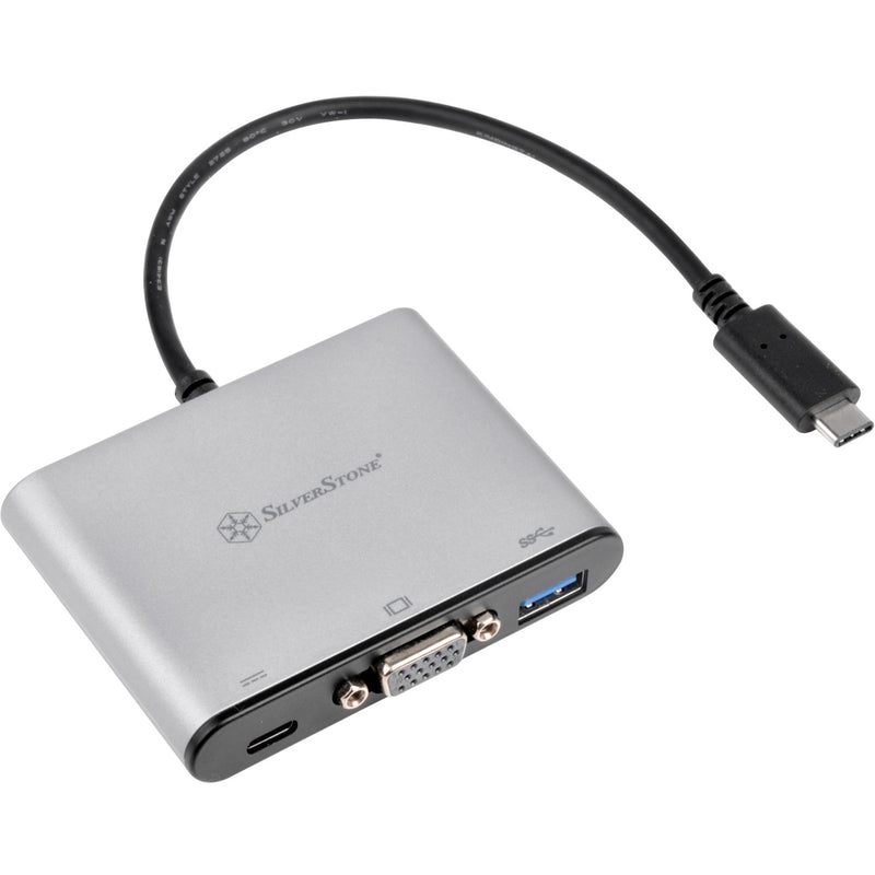 Load image into Gallery viewer, SilverStone USB-C naar VGA