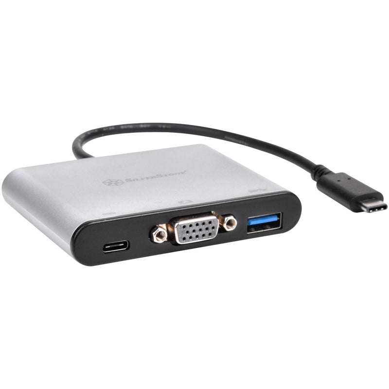 Load image into Gallery viewer, SilverStone USB-C naar VGA