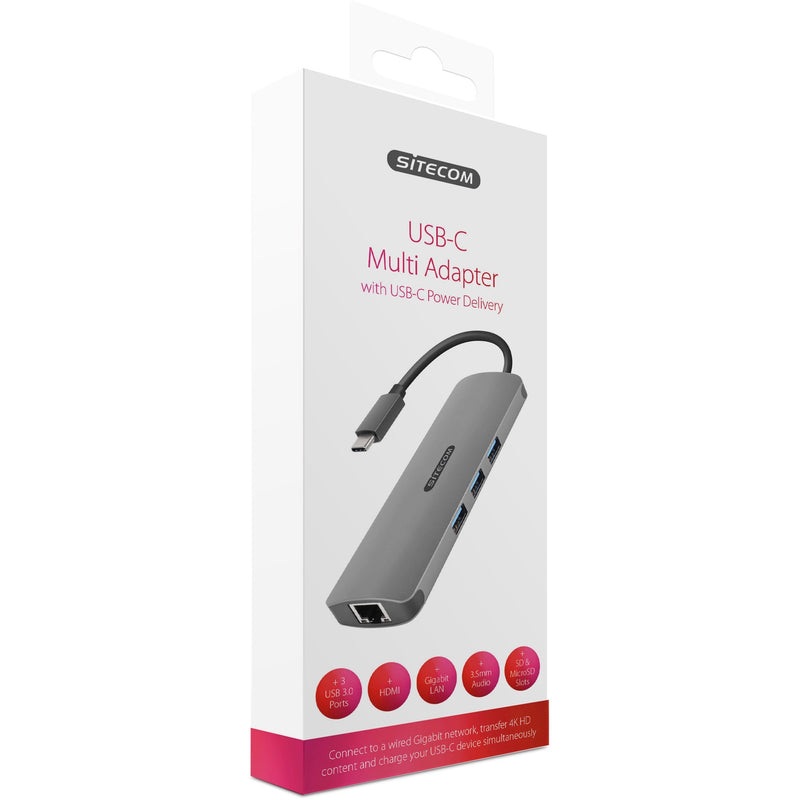 Load image into Gallery viewer, Sitecom USB-C Multi