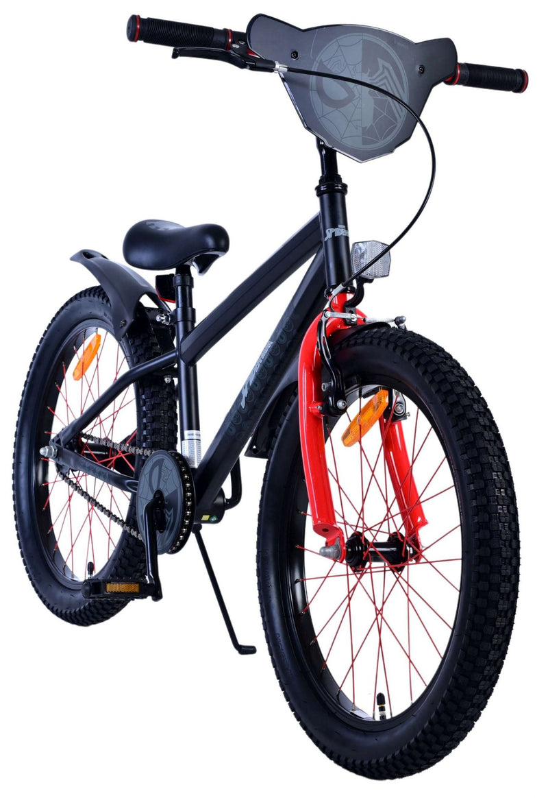 Load image into Gallery viewer, Spider-Man - Kinderfiets - Jongens - 20 inch - Mat Zwart