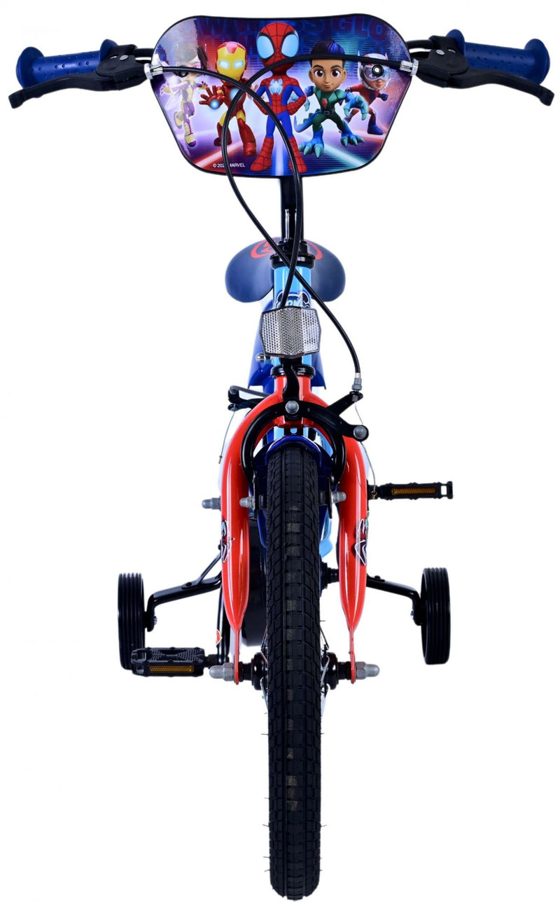 Load image into Gallery viewer, Spidey und seine tollen freunde spidey kinderfiets - jongens - 16 inch - blauw - twee handremmen