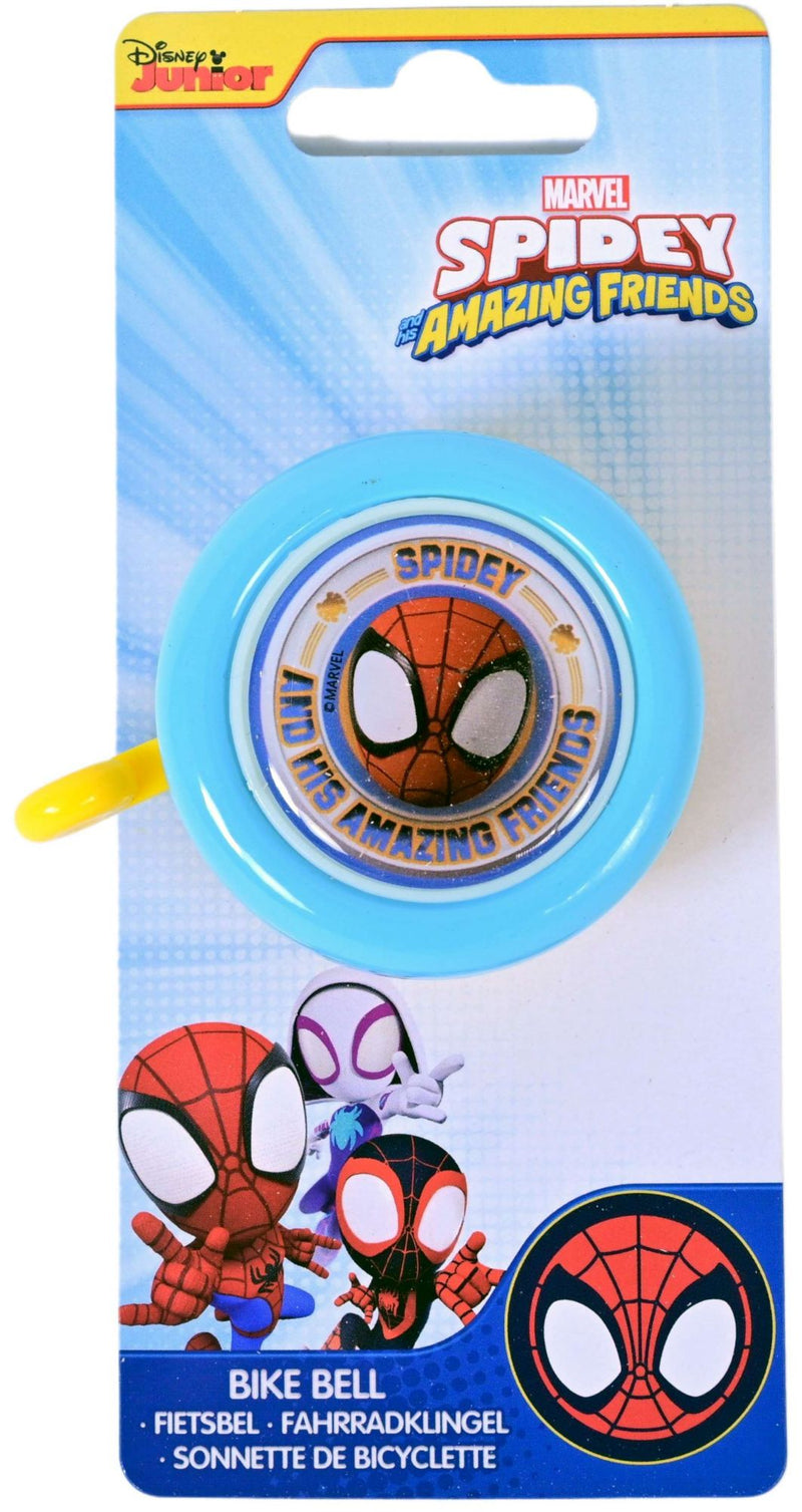Load image into Gallery viewer, Volare spidey and his amazing friends fietsbel - jongens - blauw rood geel