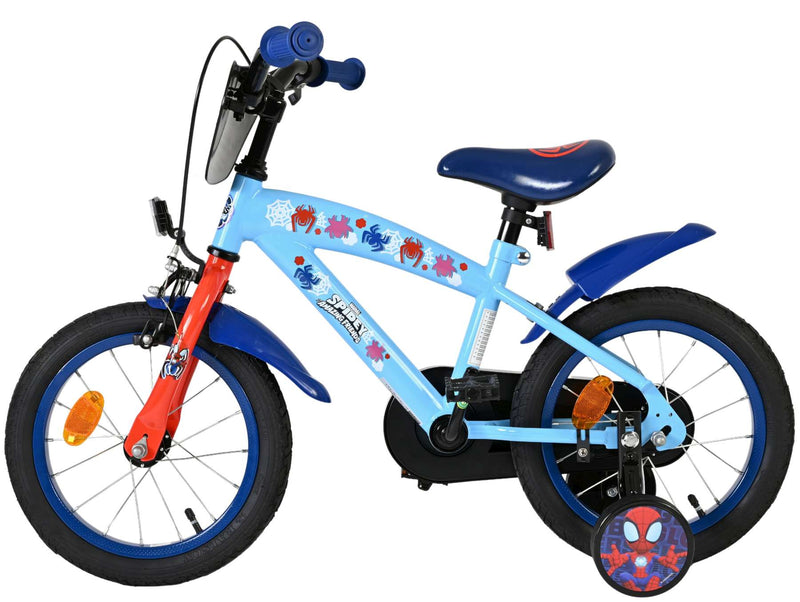 Load image into Gallery viewer, Spidey und seine tollen freunde spidey kinderfiets - jongens - 14 inch - blauw