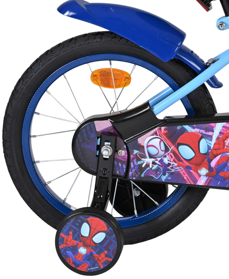 Load image into Gallery viewer, Spidey und seine tollen freunde spidey kinderfiets - jongens - 16 inch - blauw