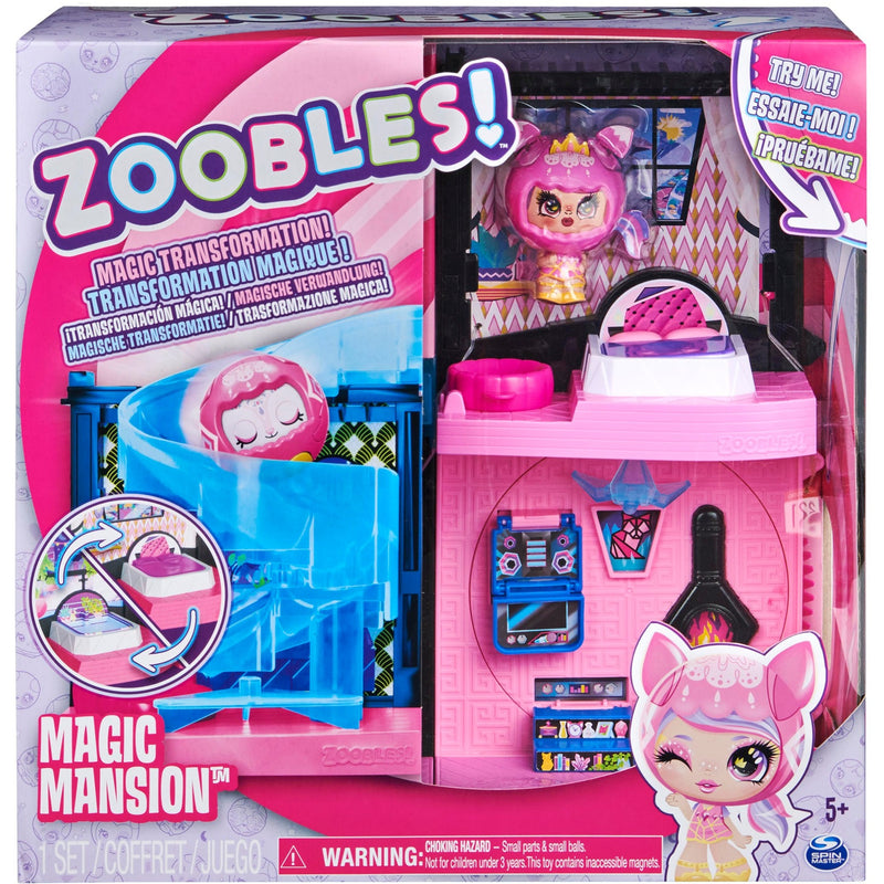 Load image into Gallery viewer, Spin Master Zoobles Mansion speelset