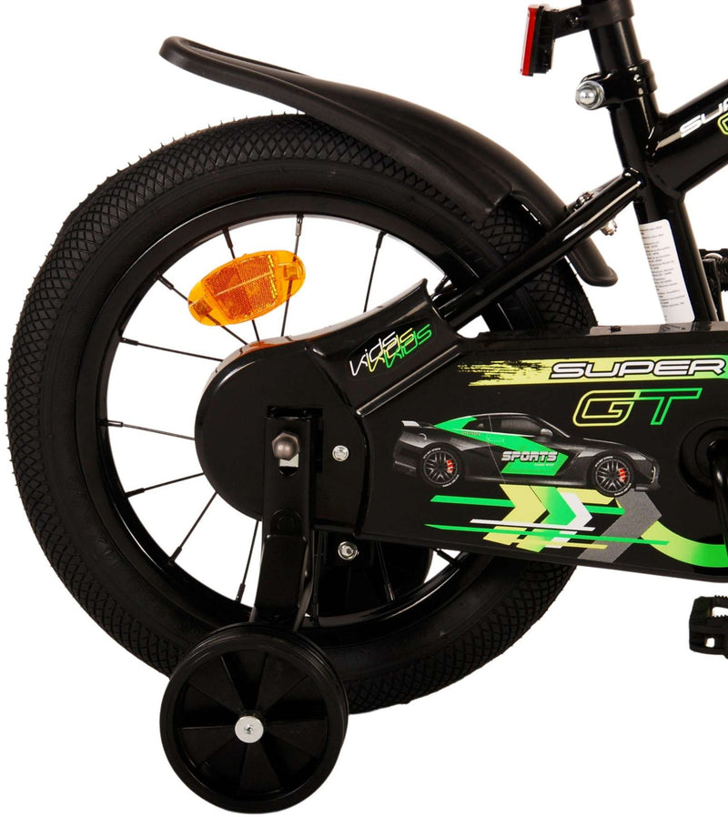 Chargez l'image dans la visionneuse de la galerie, Volare super gt kinderfiets - jongens - 14 inch - groen - twee handremmen