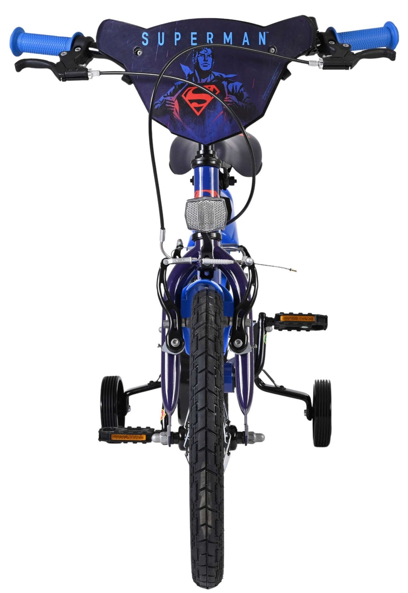 ギャラリービューアに画像をロードする, Volare superman kinderfiets - jongens - 16 inch - blauw - twee handremmen