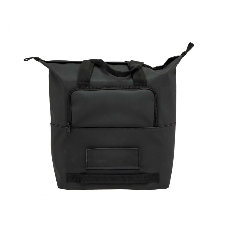 Chargez l'image dans la visionneuse de la galerie, New Looxs zwarte boodschappentas 24L - polyester - zwart - haken
