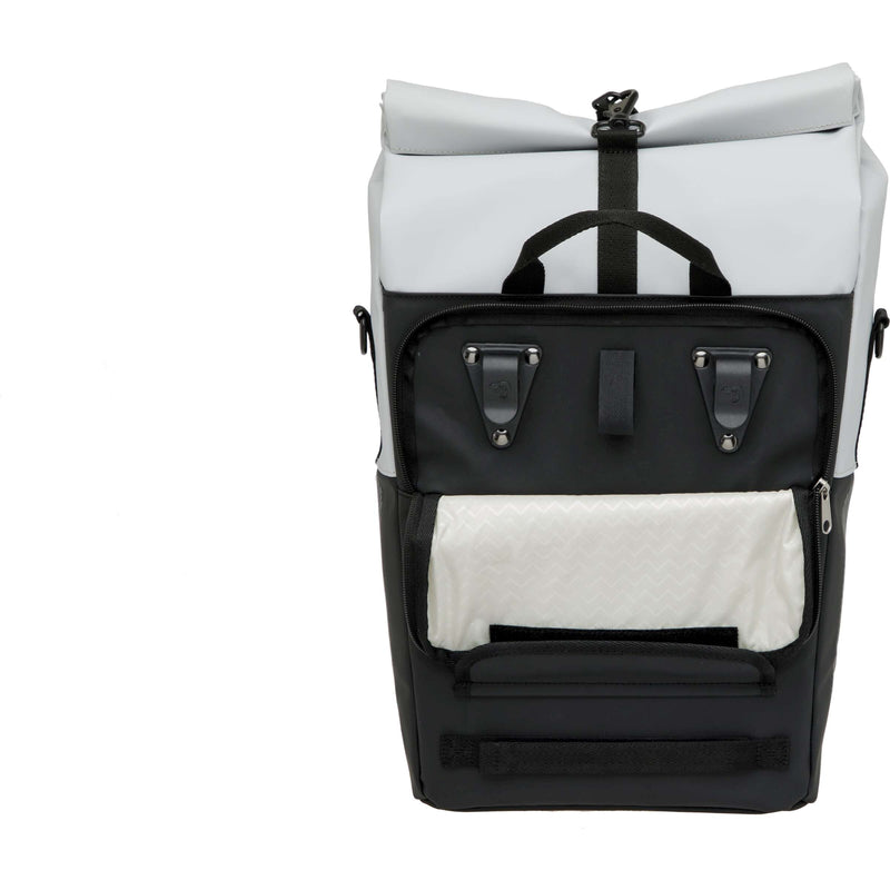Afbeelding laden in galerijviewer, Newlooxs Tas New Nyborg Single Light Grey Black