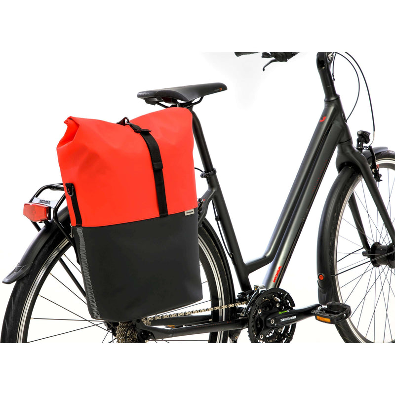 Load image into Gallery viewer, Newlooxs Tas New Nyborg Single Red Black