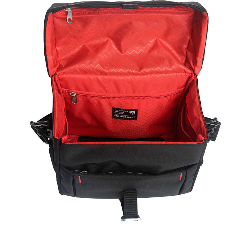 Chargez l'image dans la visionneuse de la galerie, Vigo Handlebar Bag - sportieve stuurtas, waterdicht, verstevigd, reflecterend, zwart