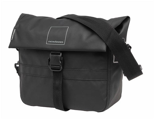 Afbeelding laden in galerijviewer, Newlooxs stuurtas new looxs leeds kf | excl. adapter | zwart | 7l