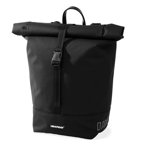Afbeelding laden in galerijviewer, Dutchperfect urban proof single rolltop tas 20l zwart recycled