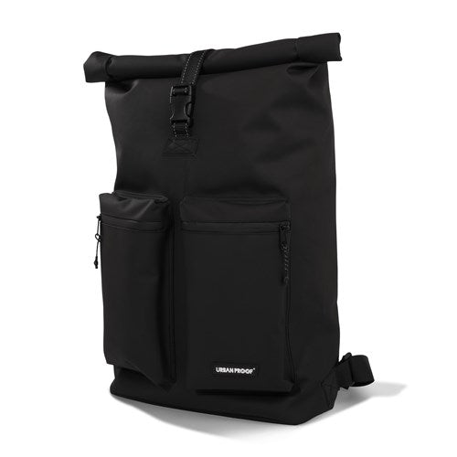 Afbeelding laden in galerijviewer, Urbanproof fietstas rolltop up recycle 20l zwart