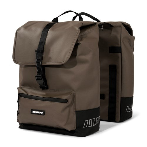 Afbeelding laden in galerijviewer, Urbanproof tas double cargo up recycle 38l bruin