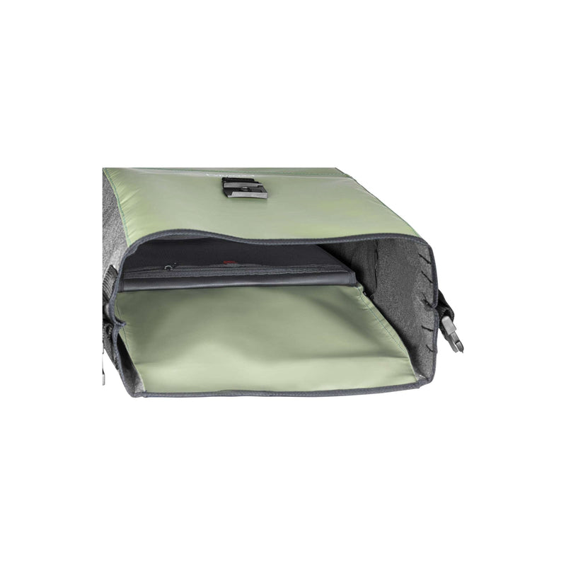 Cargue la imagen en el visor de la galería, Clarijs fietstas solobag 24l olijf-grijs