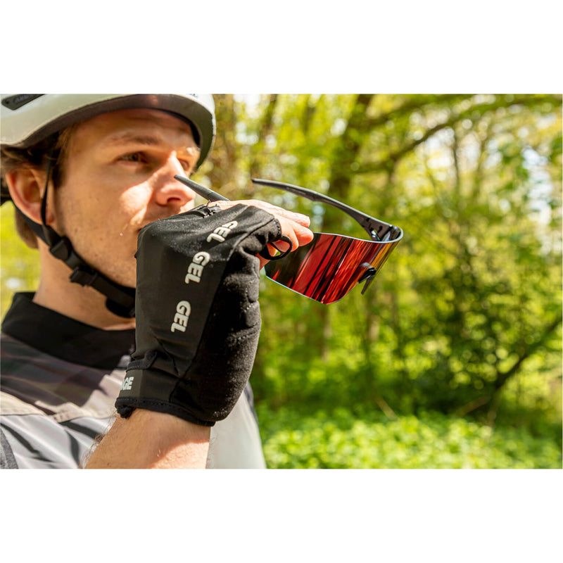 Load image into Gallery viewer, Tifosi Bril Rail mat zwart clarion red fototec (L XL)