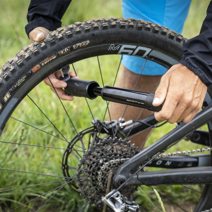 Afbeelding laden in galerijviewer, Topeak minipomp Mountain TT TwinTurbo