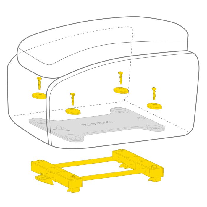 Afbeelding laden in galerijviewer, Topeak mtm trunkbag ex (mik - racktime)